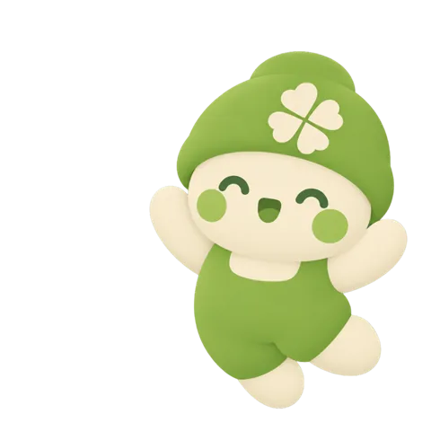 Mochi jumping with joy